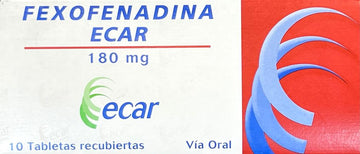 Fexofenadina 180mg tabletas — Ecar