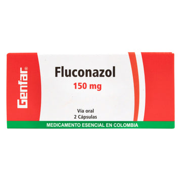 Fluconazol 150mg 2 Cápsulas — Genfar