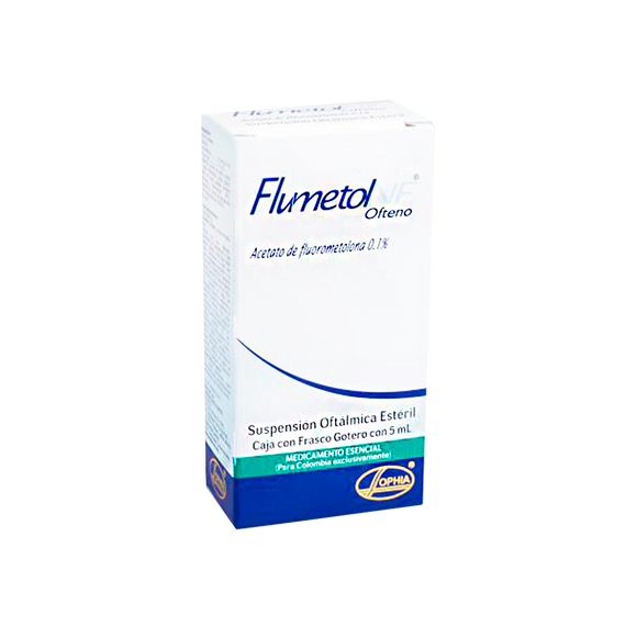 Flumetol NF Ofteno fluorometolona suspensión oftálmica 5 ml — Sophia