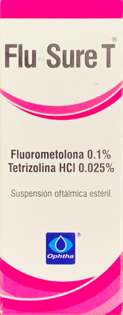 Flusure T (fluorometolona) Gotas oftálmicas 5 ml — Especialidades Oftalmológicas