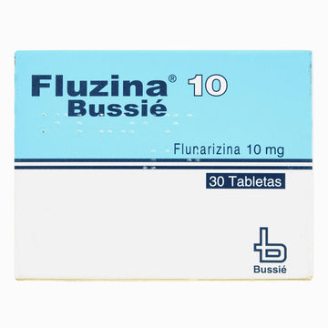 Fluzina Flunarizina 10mg 30 tabletas — Bussié