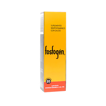 Fosfogen multivitamínico 20 tabletas — Severiano Fernández