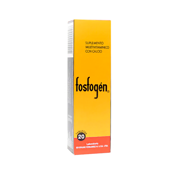 Fosfogen multivitamínico 20 tabletas — Severiano Fernández