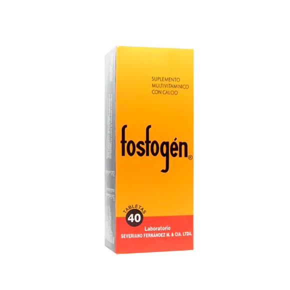 Fosfogen 40 Tabletas — Severiano Fernández