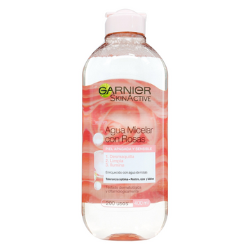 Garnier Agua Micelar Rosas 400 ml — L'Oréal