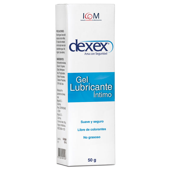 Gel Lubricante Íntimo Dexex 50 g — Icom