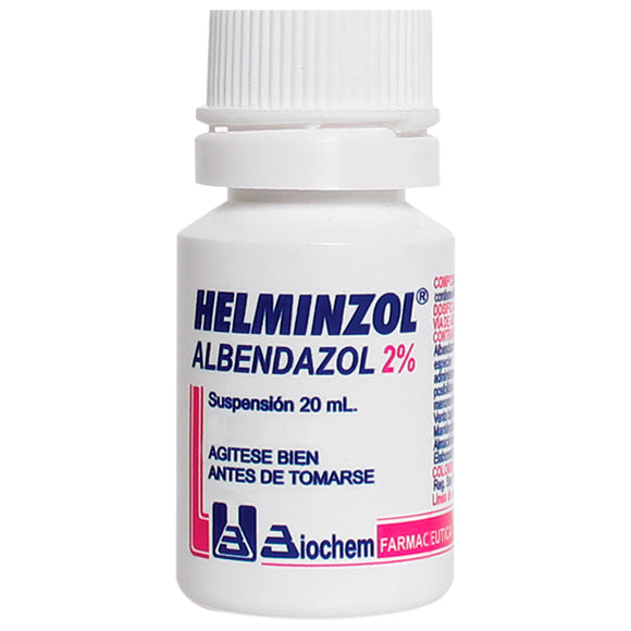 Helminzol Jarabe 20 ml — Biochem