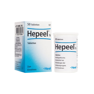 Hepeel homeopático hepático 50 tabletas — Heel