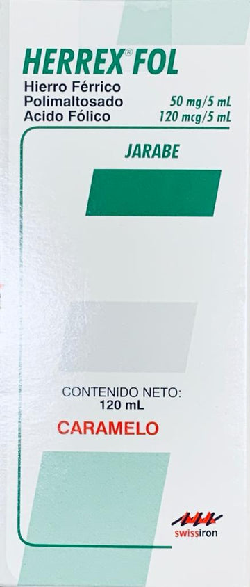 Herrex Fol Caramelo Jarabe 120 ml — Farma de Colombia
