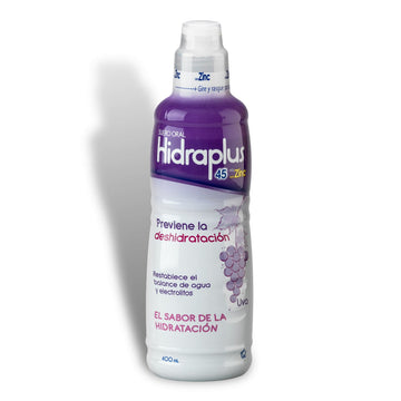 Hidraplus 75 Zinc Sabor Uva 400ml — Tecnoquímicas