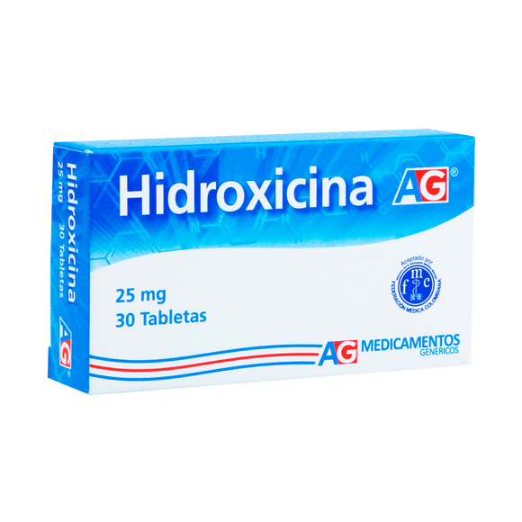 Hidroxizina 25 mg 30 Tabletas — Lafrancol