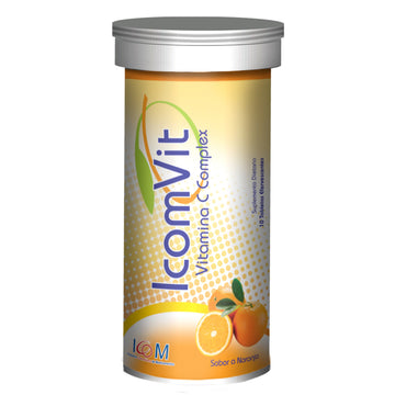 Icomvit C Naranja 10 Tabletas Efervescente