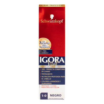 Igora Vital Tubo 1-0 Negro — Henkel