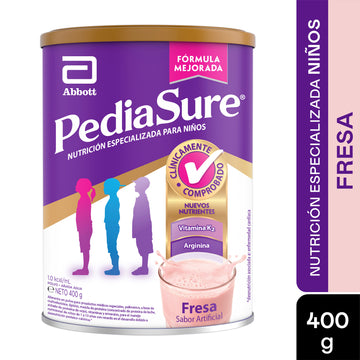 PEDIASURE POLVO FRESA 400 GR