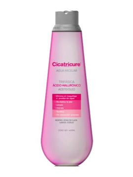 AGUA MICELAR TRIFASICA CICATRICURE 400 ML - Uno A Droguerias