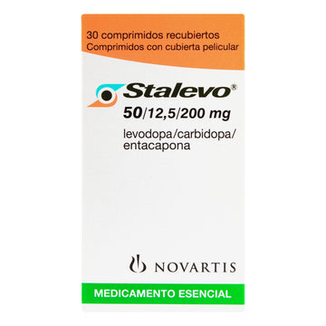 Stalevo levodopa carbidopa entacapona 50/12.5/200 mg 30 tabletas — Pharmalab