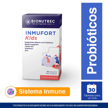 Inmufort Kids 30 Tabletas — La Santé