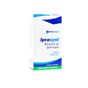 Iprasynt 20 Mcg Inhalador 200 Dosis (bromuro de Ipatropio) — Faes Farma