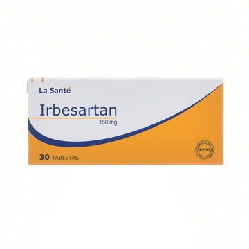 Irbesartán 150 mg 30 Tabletas — La Santé