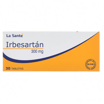Irbesartán 300 mg 30 Tabletas — La Santé