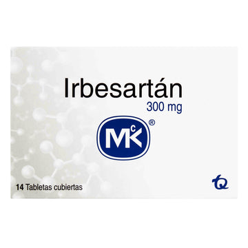 Irbesartán 300mg 14 Tabletas — Mk