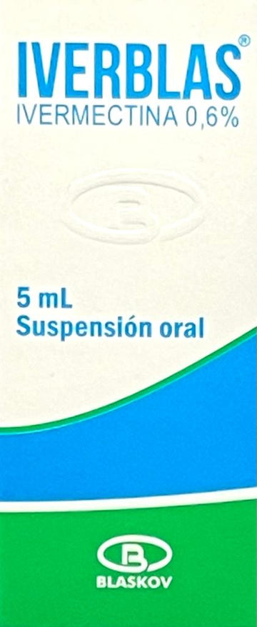 Iverblas ivermectina 0.6% gotas 5 ml — Blaskov
