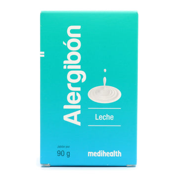 Jabón Alergibon Leche 90 g barra dermatológica para pieles sensibles - Megalabs Colombia