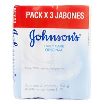 Jabón JJ Adulto Original 110 g — Johnson & Johnson