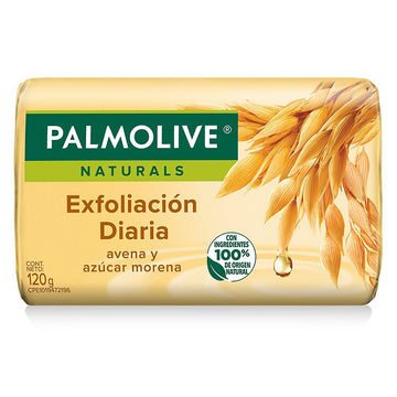 Jabón Palmolive Naturals Exfoliación Diaria 120 gr — Colgate-Palmolive