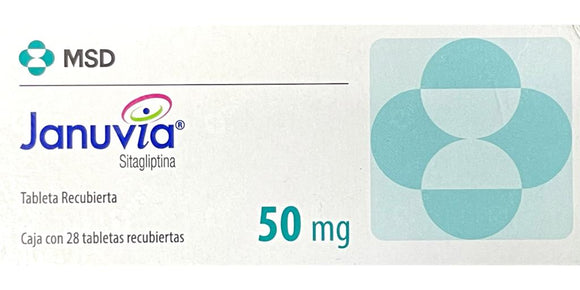 Januvia 50 mg 28 Tabletas — Merck Sharp & Dohme