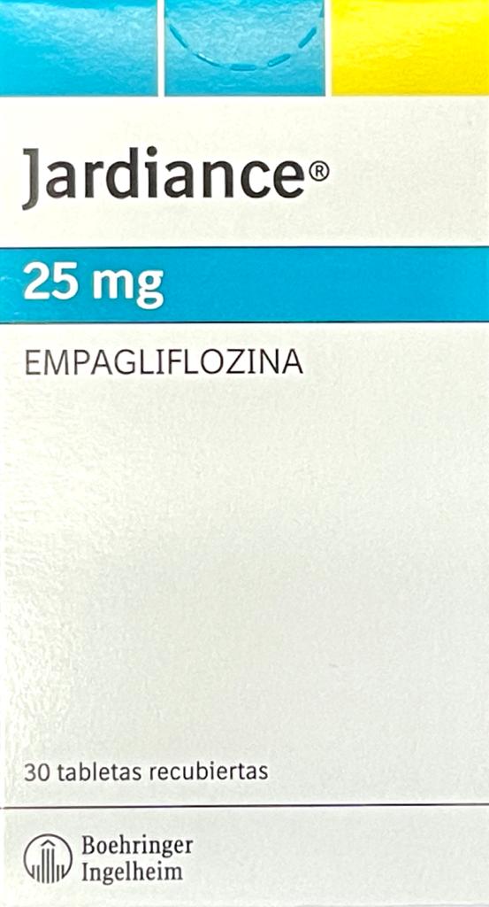 Jardiance Empagliflozina 25 mg 30 Tabletas — Boehringer Ingelheim