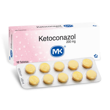 Ketoconazol 200mg 10 Tabletas — MK