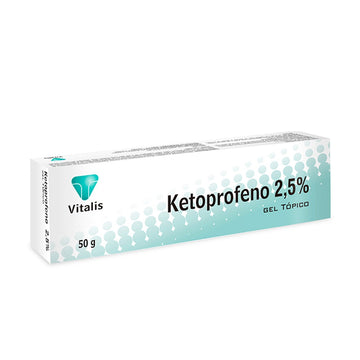 Ketoprofeno Gel 2,5% 50 g Vitalis