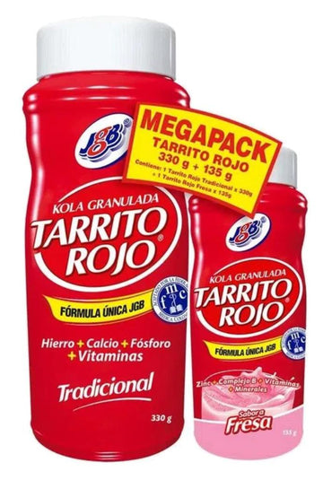 Kola Granulada Tarrito Rojo JGB Tradicional 330 g