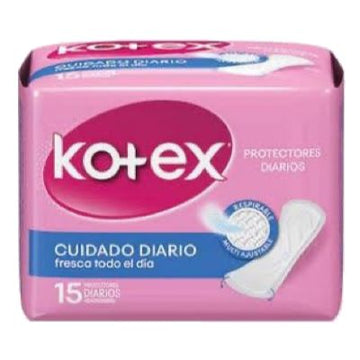 Kotex Protectores Cuidado Diario 15 Unidades — Kimberly-Clark
