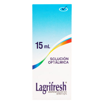 Lagrifresh lágrimas artificiales hidroxipropilmetilcelulosa frasco 15 ml — Procaps