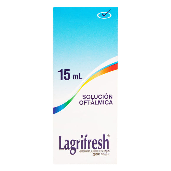 Lagrifresh lágrimas artificiales hidroxipropilmetilcelulosa frasco 15 ml — Procaps
