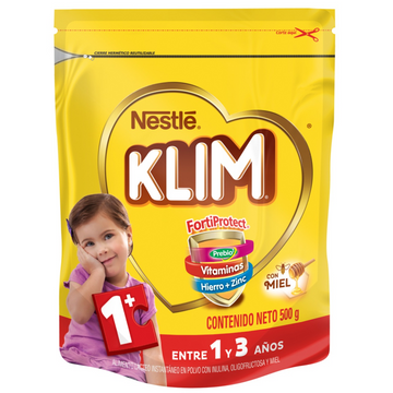Leche Klim 1+ 500 gr Bolsa — Nestlé