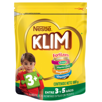 Leche Klim 3+ 1000 gr Bolsa — Nestlé