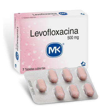 Levofloxacino 500 mg 7 Tabletas MK — Tecnoquímicas