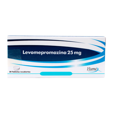 Levomepromazina 25 mg 20 Tabletas — Humax Pharmaceutical