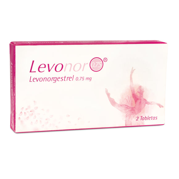 Levonor Levonorgestrel 0,75 mg 2 Tabletas — Icom