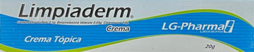 Limpiaderm Crema 20 g Betametasona/Clotrimazol/Gentamicina — LG Pharma