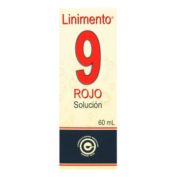 Linimento 9 Rojo 60 ml — Escovar