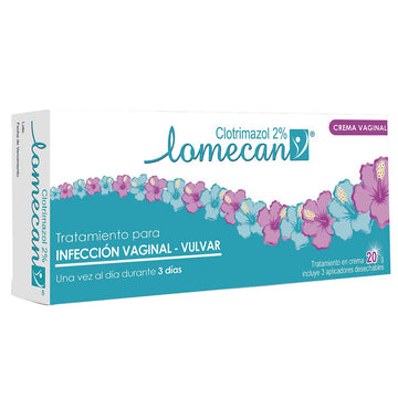 Lomecan clotrimazol 2% crema 20 g — Genomma Lab