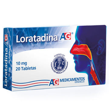 Loratadina 10 mg 20 Tabletas — Lafrancol