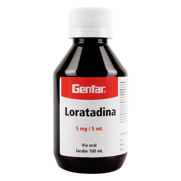 Loratadina Jarabe 100mL — Genfar