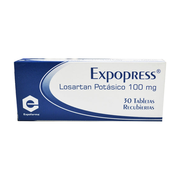 Losartán 100mg 30 Tabletas — Richmond