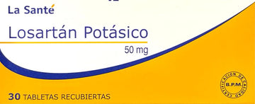 Losartan 50 mg 30 Tabletas — La Santé
