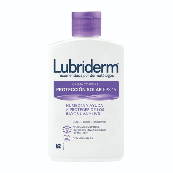 Lubriderm Protección Solar FPS 15 200 ml — Johnson & Johnson